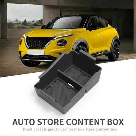 Il s'agit d'un accessoire de rangement pour la console centrale des modèles Nissan Juke 2020-2024, permettant d'organiser le coffre. (1/5)