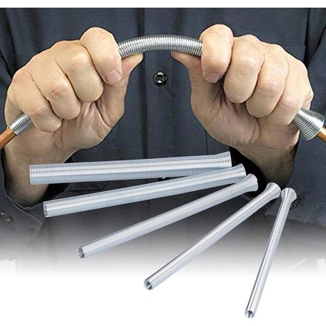 Jiajia AI, ensemble de cintreuses de tubes à ressort ensemble, aluminium, 5 pièces pour jardin, terrasse et ex (1/5)