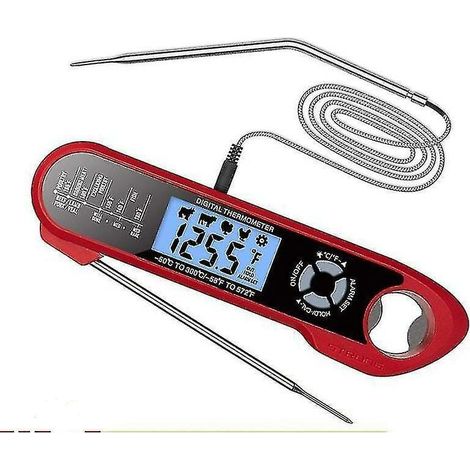 barbecue pliable et étanche à double sonde Thermomètre (1/5)