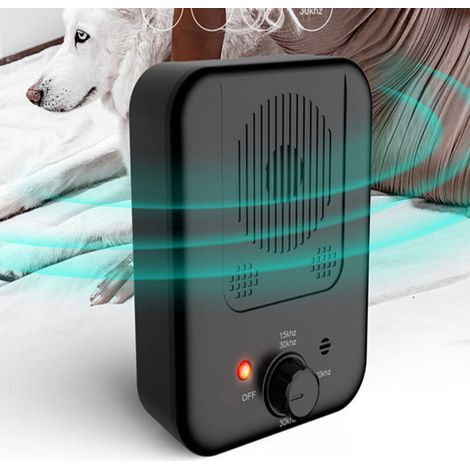 RHG Anti Aboiement Chien à Ultrason Longue Portée,  Rechargeable Détection Automatique pour Petit/Moyen/Gros Chien