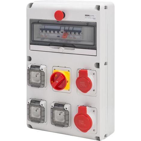 COFFRET 3x230V-16A+2x400V+AU GEWISS FR60234N