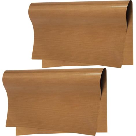 2 Feuilles Tapis De Cuisson Réutilisable Double Face Pour Four Et Moule à Gâteau Résistant Aux Taches Et à La Chaleur'-'- (1/5)