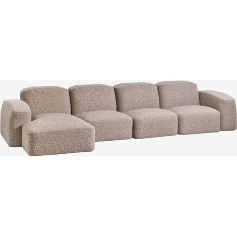 Sofá modular chaise longue izquierdo de 4 piezas Bastian SKLUM (1/5)