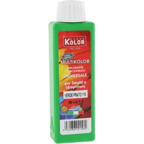 12 x COLORANTE UNIVERSALE 40 ML VERDE PRATO 110RL
