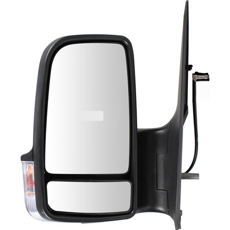 Espejo retrovisor eléctrico izquierdo Mercedes Sprinter 906 Volkswagen Crafter 2006-2017, conector corto de 6 pines - 5065518E (1/5)