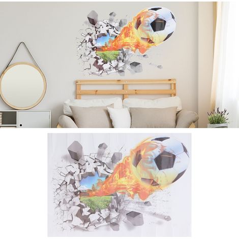 Adhesivo decorativo 3D para pared, ideal para salón, dormitorio y baño. Fabricado en PVC de alta calidad, mide 70 x 50 cm y no deja residuos. (1/5)