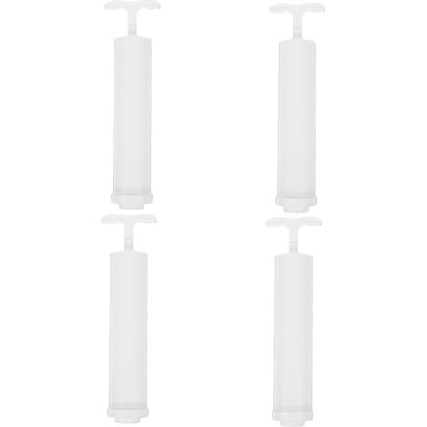 3 Pièces De Compression Pompe Joint De Tube D'Aspiration Pompe À Main Pompe De Dégonflage d'air Manuelle Sacs Compressés Pompe À Main Sacs De Compression Pompe Portable De (1/5)