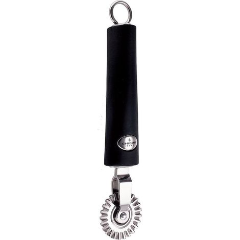 Ghidini Cipriano Teigschneider Twist Squeeze 1707 Edelstahl und Gummi Schwarz