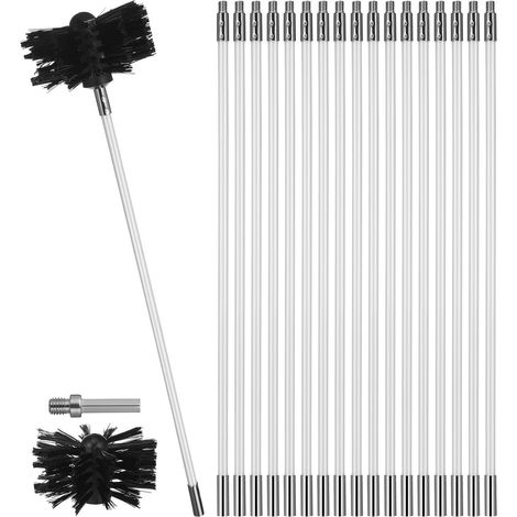 Kit de nettoyage de cheminée PACKOVE avec 18 tiges et 2 (1/5)