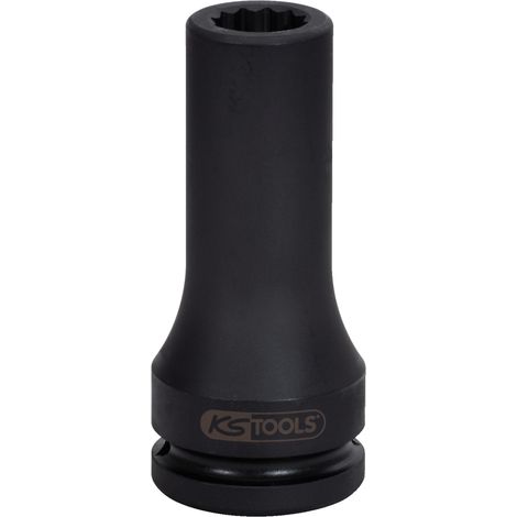 KS Tools 3/4" Kraft-Stecknuss Vielzahn, lang, 17mm - 455.0010 (1/4)