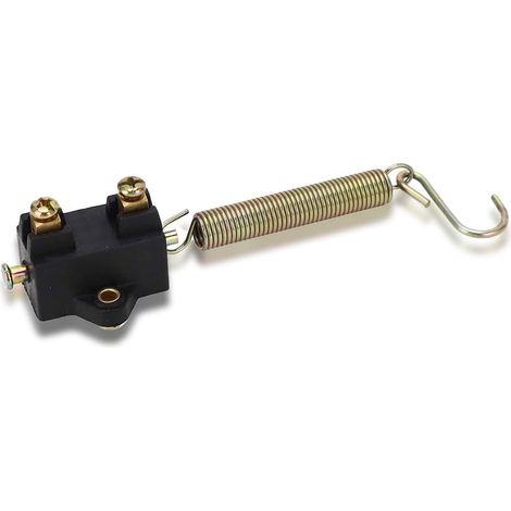 Brake Stop Light Switch Assembly For Classic Car, Universal 12V Pressure Lamp Control Normally Open Pull To Make Spring Type Original Quality Durable for Most Classic Cars (1/5)