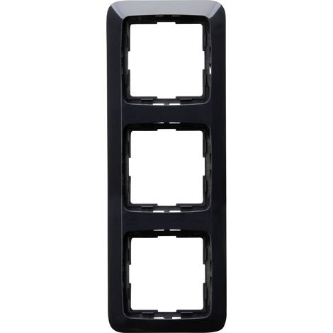 Kopp Abdeckrahmen 3-fach Rivo anthrazit, 404315069 Kopp