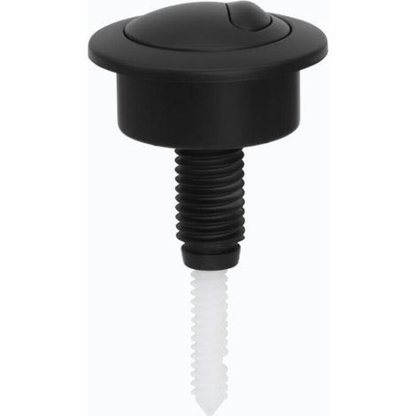 Remplacement du mécanisme de chasse d'eau à bouton-poussoir (8,7 × 4,8 × 4,8 m), remplacement du bouton de chasse d'eau des toilettes, bouton de réservoir à double chasse - noir (1/3)