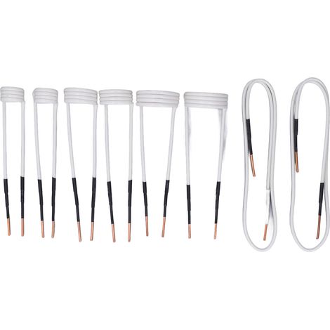 Kit de 8 Bobines à Induction 2.5mm Noyau Laiton pour Démontage Boulons Écrous - 4 Types Inclus (1/5)
