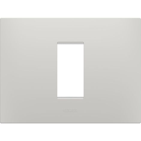 PLAQUE EGO RECTANGULAIRE 1P ARGILE GEWISS GW16001CY
