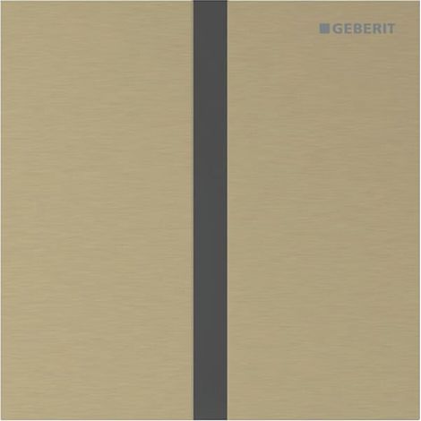 GEBERIT 116237QF1 Type 40 Cuvette urinoir avec commande électronique et rinçage autom.
