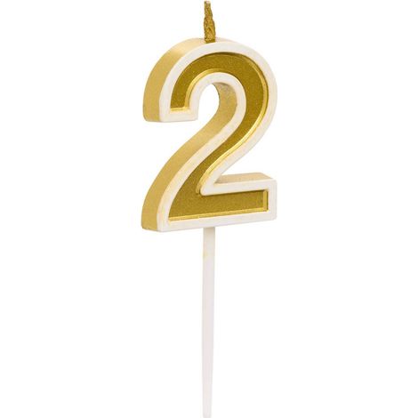 Bougie d'anniversaire numéro 2 - 5five (1/2)