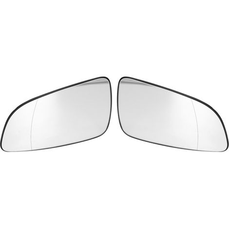 2PCS Rétroviseur extérieur Verre Gauche Droit Adhésif Remplacement pour Holden Astra H 2004‑2009 (1/5)