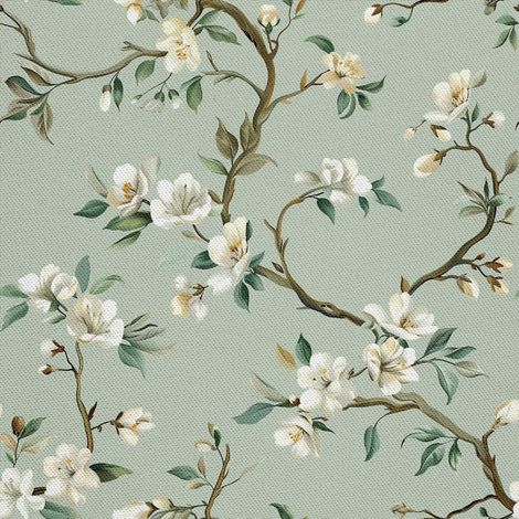 Tela decorativa para exteriores Oxford - Motivo primaveral I DX7329 (1/5)