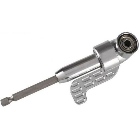 Embout de vissage coudé 90° - - Tête coudée - Admission 1/4'' - Longueur 140 mm - Coude 90° (1/4)