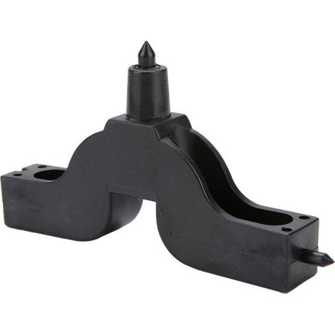 1 perceur de tuyau pour irrigation goutte à goutte, perforateur de trou 3 mm et 4 mm, outil de poinçonnage jardin, PP noir (1/4)