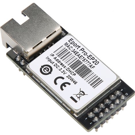 Module série vers Ethernet, serveur réseau TTL, port réseau de qualité industrielle pour système Linux (1/5)