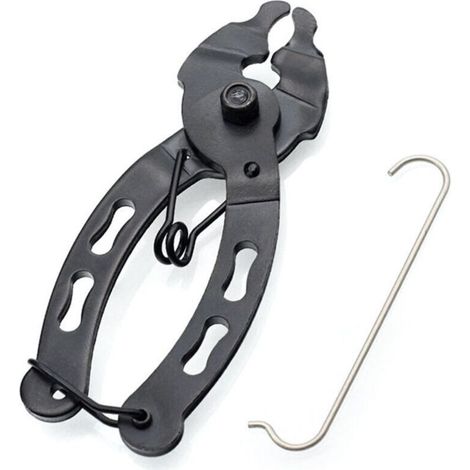 Pince à Chaîne de Vélo, Outil de Attache Rapide de Chaîne de Vélo, Pince à Maillon de Bicyclette Portable avec Crochet Chaîne, pour Vélo Route Vélo Sport Vélo Montagne (1/4)
