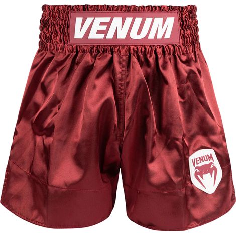 Venum Muay Thai Classic Evo Shorts Burgunderrot M