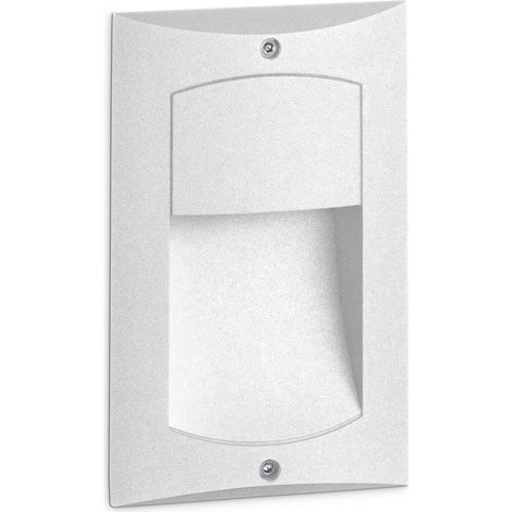 Foco empotrable de pared LARA Ver. Hood LED SMD 4 W 150 lm 3000 K CRI80 IP65 95° Blanco (1/3)