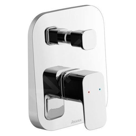 Ravak 10° Free - Mitigeur de baignoire TD F 065.00 encastré, chrome X070136 (1/3)