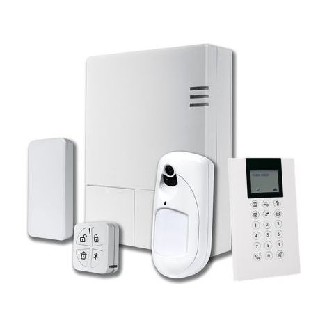 Risco Kit LightSYS Air Centrale 4G Pir cam + Tastiera Panda radio - RW432P803EUA-T