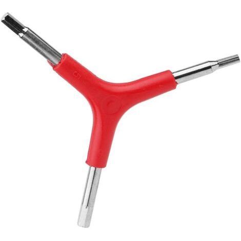 Bicycle Handlebar Hex Wrench Set of 3 (4mm, 5mm, 6mm) for Outdoor Bicycle Maintenance (1/5)