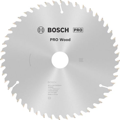 Bosch PRO Wood Circular Saw Blade 210 x 2.8 x 30 mm T48 2608640623 (1/5)