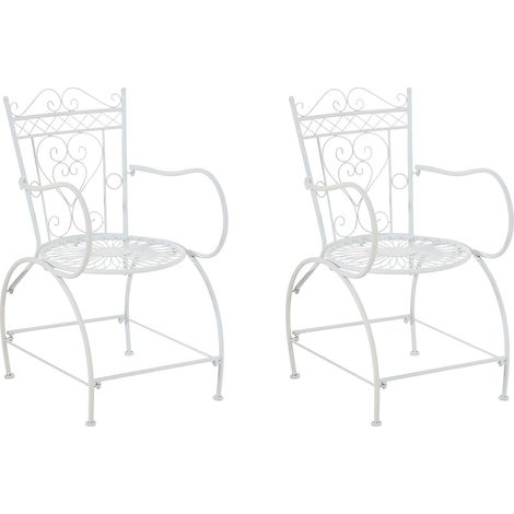 Set di 2 sedie Sheela bianco (1/5)