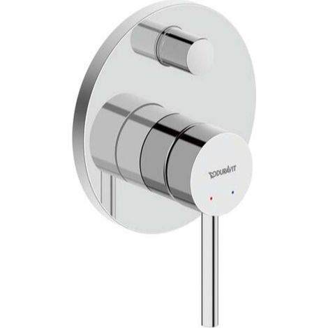 Duravit Circle - Miscelatore ad incasso per 2 utenze, con corpo incasso, cromo CE4210008010