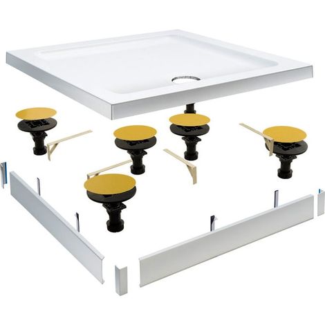 Signature Grade Easy Plumb Riser Kit for Quadrant Trays (96mm high)