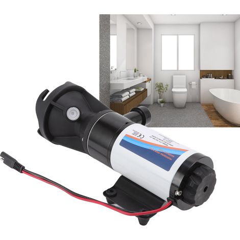 12V Fluorkunststoff-Abwasserpumpe mit 4 Flügeln, hoher Sicherheit und einfacher Bedienung, geeignet für Wohnmobile, Küche und Toilette