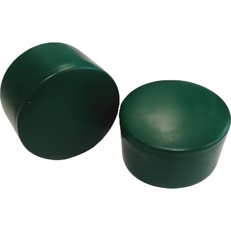 Tappo terminale esterno per profilo, tappo, tetto, Fi40, 20 pezzi, verde (1/5)