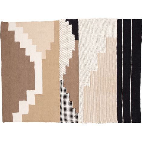 Aston tapis 300x202cm marron. (1/4)