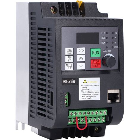 Convertisseur de Fréquence de Moteur D'inverseur D'entraînement à Fréquence Variable Convertisseur D'entraînement de Pompe Solaire Photovoltaïque Entrée DC200‑400V (1/5)