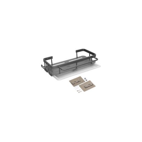 Étagère murale de cuisine pour évier – Sans perçage – Support de rangement avec égouttage (1/5)