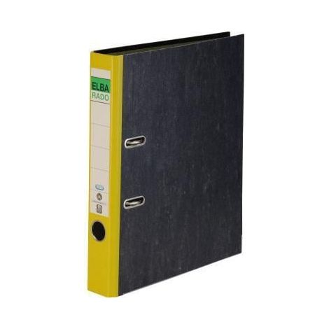 ELBA Ordner ELBArado 100022595 DIN A4 50mm Pappe gelb (1/4)
