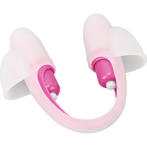 Mini masseur électrique à pression par points d'acupuncture, vibrant, pour la relaxation des yeux, petit masseur portable pour épaules et cou, rose (1/5)