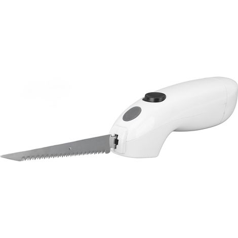 Couteau électrique sans fil à piles en acier inoxydable, couteau à fileter portable pour steak, idéal pour la maison, le restaurant et les pique-niques. (1/5)