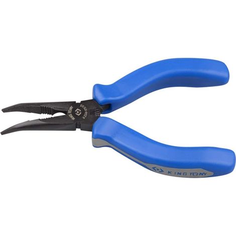 Pince à Becs Demi Rondes Coudés Mini, 125 mm (1/4)
