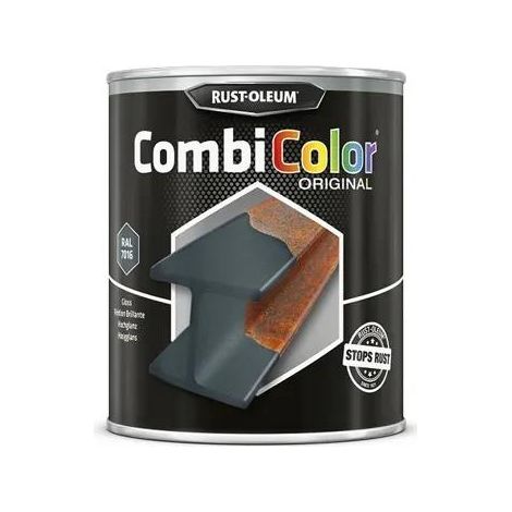 Pintura Combicolor - 7016 Gris Antracita - Brillante - 0.75l