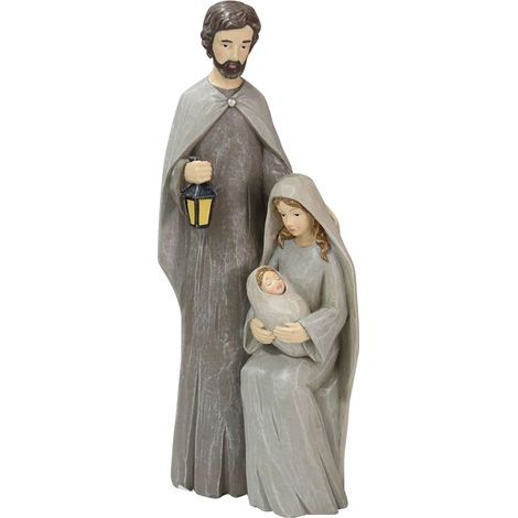 Weihnachtskrippenfiguren, Kunstharz-Ornamente, traditionelle Krippenfiguren, Kunstharzfiguren, Christuskrippenstatue, Ornamente (1/5)