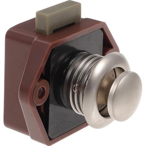 Serrure à bouton-poussoir en acier inoxydable Gadpiparty pour