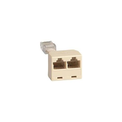 DOUBLEUR RJ45 LEGRAND 048868