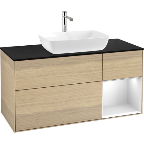 Villeroy & Boch F832MTPC Meuble sous-lavabo Finion F83 (1/2)
